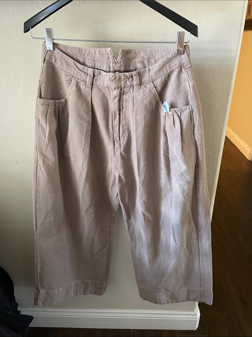 NWT FREE PEOPLE Lotta Love Linen Trousers! - Picture 2 of 4